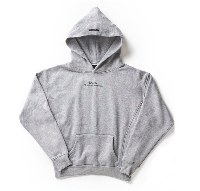 LADIN】LD-PK01/パーカー/GY/M